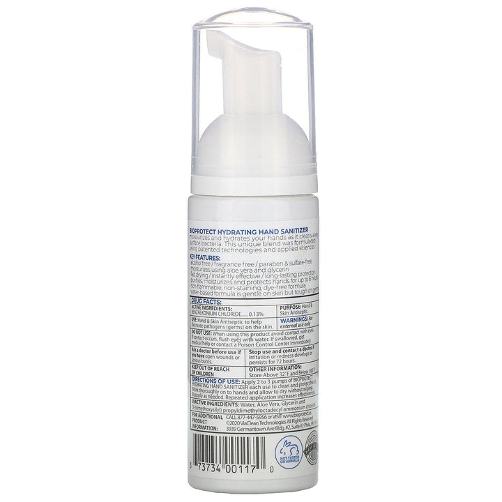 BioProtect, Hydrating Hand Sanitizer, Alcohol Free, 1.7 fl oz (50.2 ml) - HealthCentralUSA