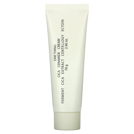 One Thing, Cica Ceramide Cream , 2.46 oz (70 g) - Supply Center USA