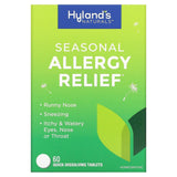 Hyland's Naturals, Seasonal Allergy Relief, 60 Quick-Dissolving Tablets - Supply Center USA