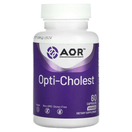 Advanced Orthomolecular Research AOR, Opti-Cholest, 60 Capsules - Supply Center USA