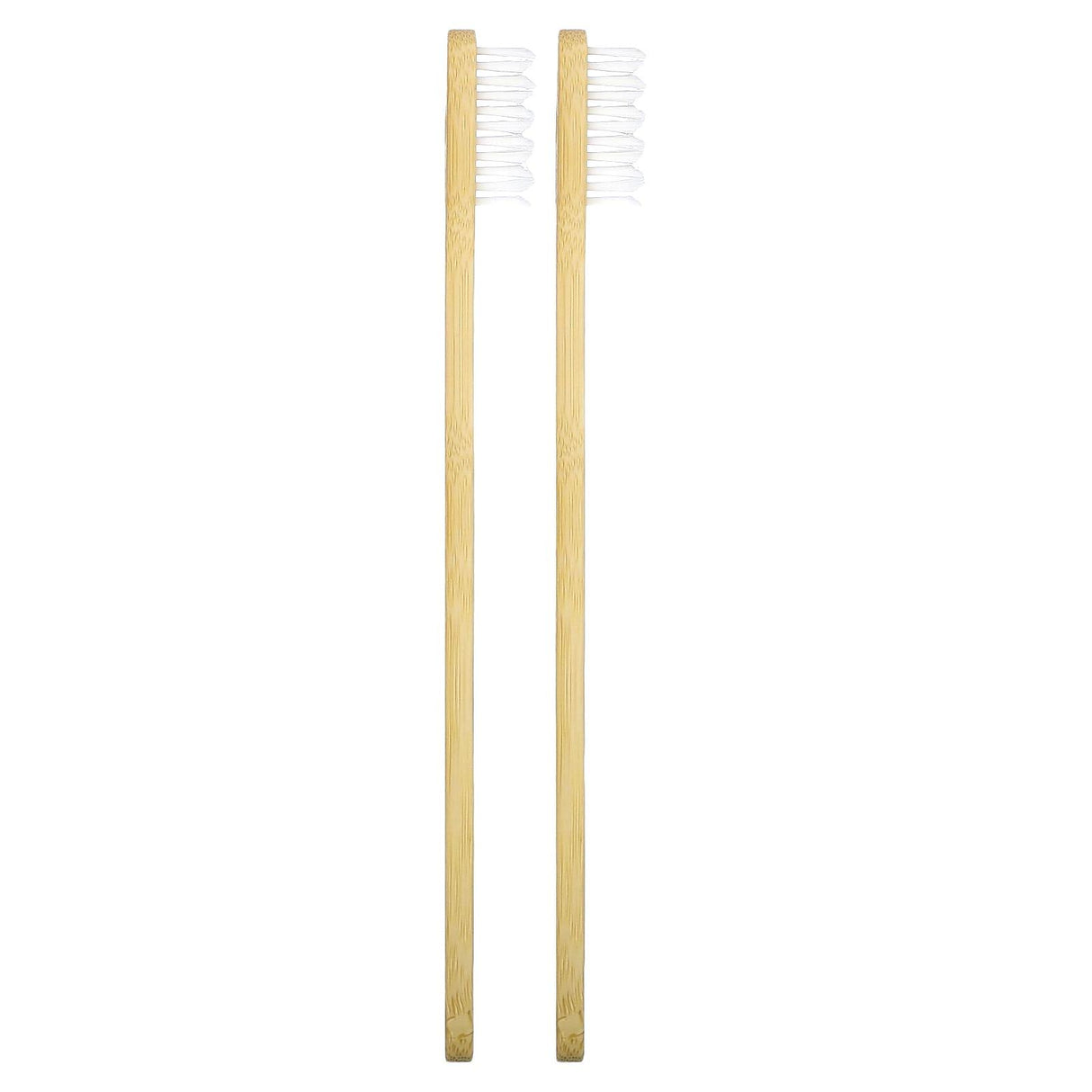 Plus Ultra, Bamboo Toothbrush, Adult, Soft, 2 Pack - Supply Center USA