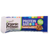 Orgain, Organic Plant-Based Protein Bar, Chocolate Chip Cookie Dough, 12 Bars, 1.41 oz (40 g) Each - Supply Center USA