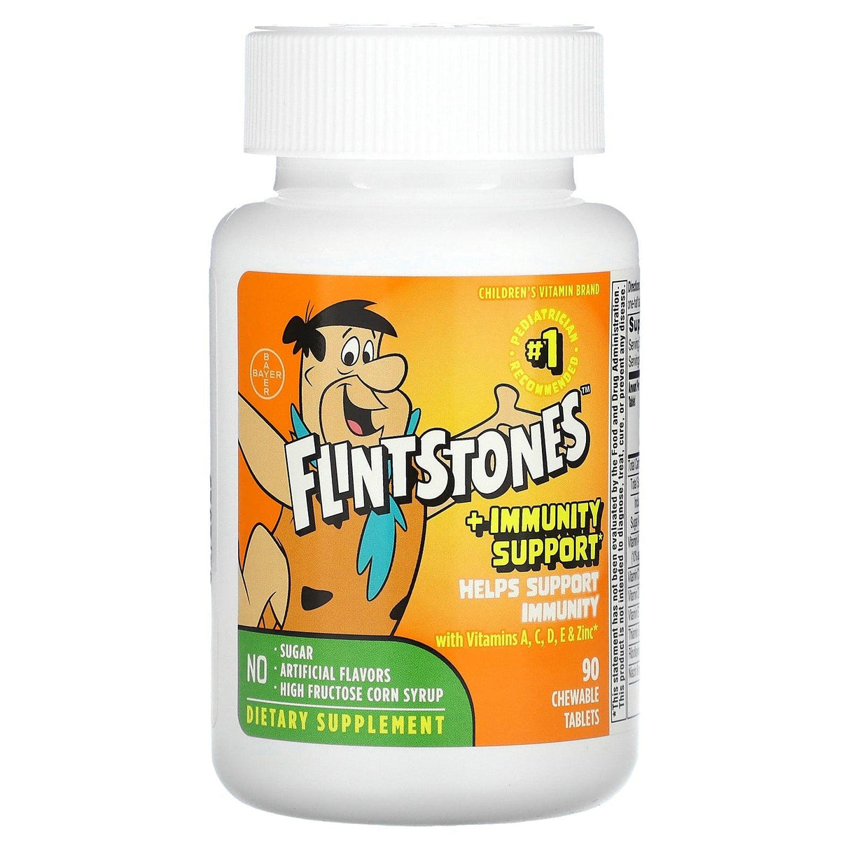 Flintstones, Children´s Multivitamin, Plus Immunity Support, 90 Chewable Tablets - Supply Center USA