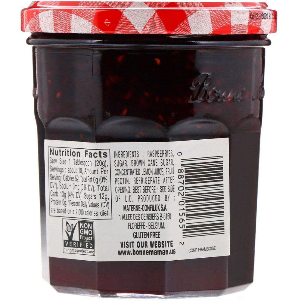 Bonne Maman, Raspberry Preserves, 13 oz (370 g) - HealthCentralUSA