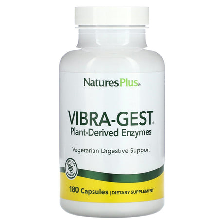 NaturesPlus, Vibra-Gest, 180 Capsules - Supply Center USA