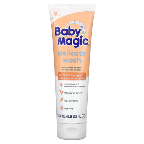 Baby Magic, Delicate Wash, Almond Blossom, 8.6 fl oz (254 ml) - Supply Center USA