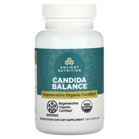 Ancient Nutrition, Candida Balance, 90 Capsules - Supply Center USA