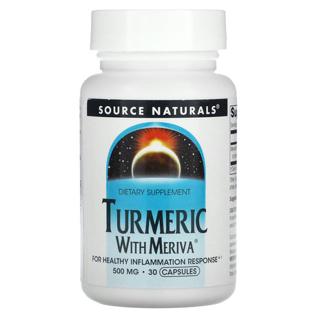 Source Naturals, Turmeric With Meriva, 500 mg, 30 Capsules - Supply Center USA