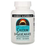 Source Naturals, Calcium D-Glucarate, 500 mg, 120 Tablets - Supply Center USA