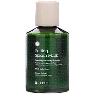 Blithe, Patting Splash Beauty Mask, Soothing & Healing Green Tea, 5.07 fl oz (150 ml) - Supply Center USA