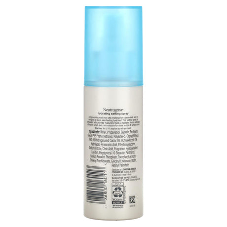 Neutrogena, Hydrating Setting Spray, Hydro Boost, 3.4 fl oz (100 ml) - Supply Center USA