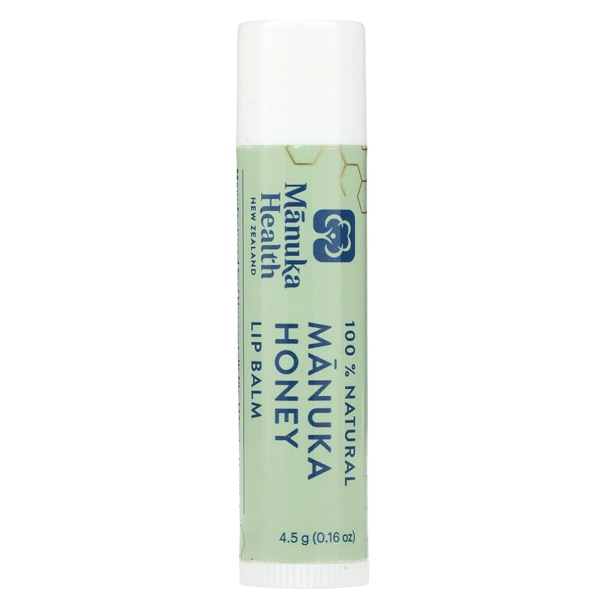 Manuka Health, 100% Natural Manuka Honey Lip Balm, 0.16 oz (4.5 g) - Supply Center USA