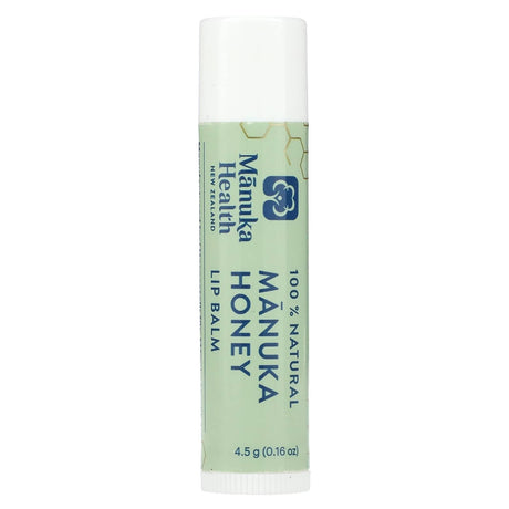 Manuka Health, 100% Natural Manuka Honey Lip Balm, 0.16 oz (4.5 g) - Supply Center USA