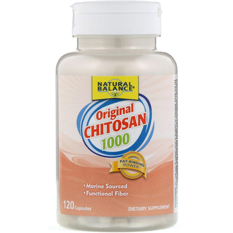 Natural Balance, Original Chitosan, 250 mg, 120 Capsules - Supply Center USA