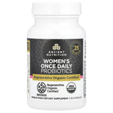 Ancient Nutrition, Women's Once Daily Probiotics, 30 Capsules - Supply Center USA