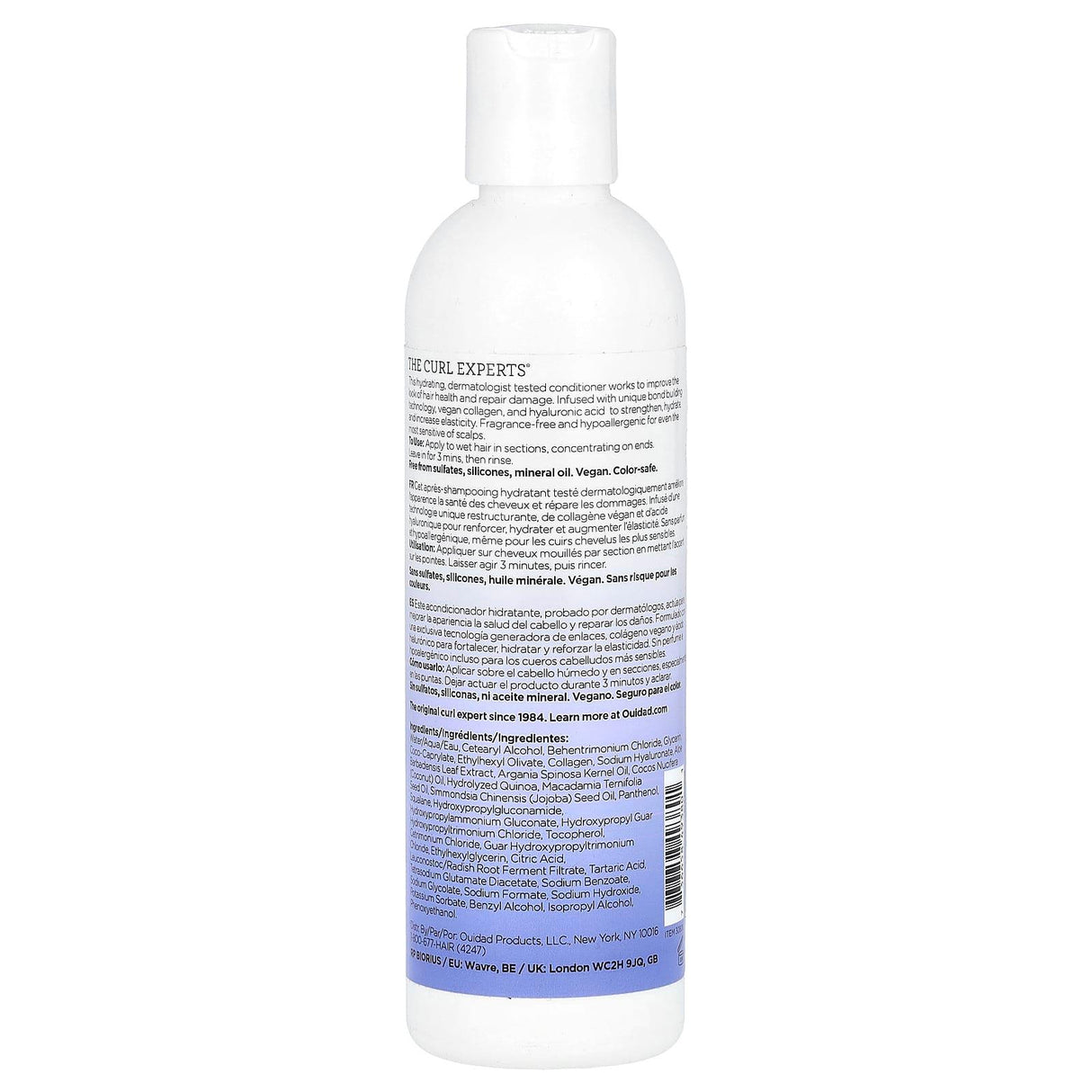 Ouidad, Unbreakable Bonds™, Bond Building Conditioner, All Curl Types, Fragrance-Free, 8.5 fl oz (250 ml) - Supply Center USA