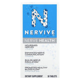 Nervive, Nerve Health, 30 Tablets - Supply Center USA