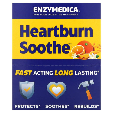 Enzymedica, Heartburn Soothe, 6 Bottles, 2 fl oz Each - Supply Center USA