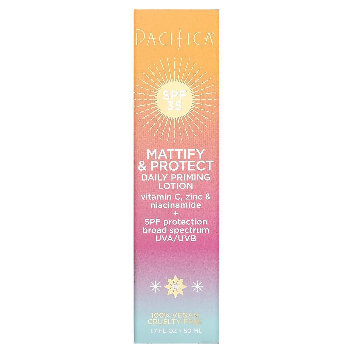 Pacifica, Mattify & Protect, Daily Priming Lotion, SPF 35, 1.7 fl oz (50 ml) - Supply Center USA