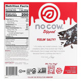 No Cow, Dipped Protein Bar, Chocolate Sea Salt, 12 Bars, 2.12 oz (60 g) Each - Supply Center USA