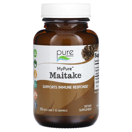 Pure Essence, MyPure, Maitake, 30 Vegi-Caps - Supply Center USA