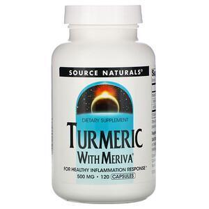 Source Naturals, Meriva Turmeric Complex, 500 mg, 120 Capsules - Supply Center USA