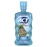 Act, Kids, Anticavity Fluoride Rinse, Alcohol Free, Pineapple Punch, 16.9 fl oz (500 ml) - Supply Center USA