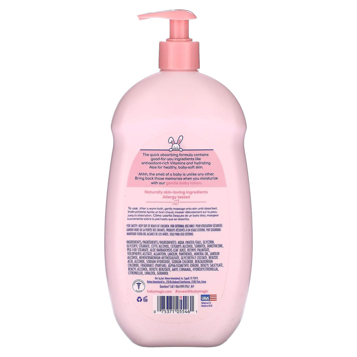 Baby Magic, Gentle Baby Lotion, Original Baby, 30 fl oz (887 ml) - Supply Center USA