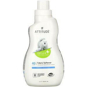 ATTITUDE, Fabric Softener, Wildflowers, 40 Loads, 33.8 fl oz (1 l) - HealthCentralUSA