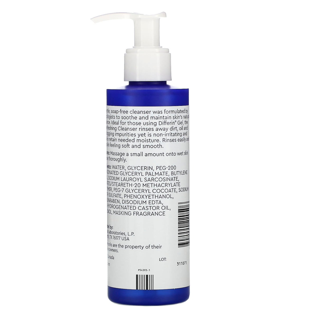 Differin, Daily Refreshing Cleanser, 6 fl oz (177 ml)
