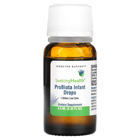 Seeking Health, ProBiota Infant Drops, 0.32 fl oz (9.5 ml) - Supply Center USA