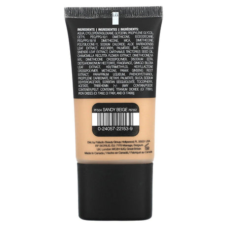 Palladio, Powder Finish Foundation, Sandy Beige PFS04, 0.91 fl oz (27 ml) - Supply Center USA