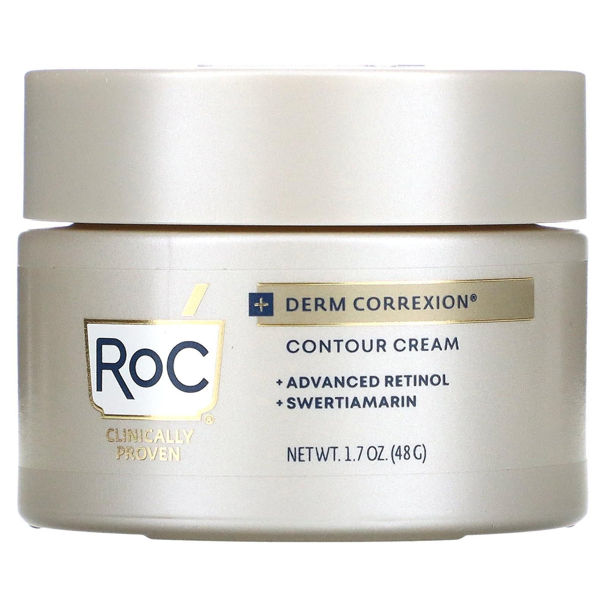 RoC, Derm Correxion, Contour Cream, Advanced Retinol & Swertiamarin, 1.7 fl oz (50 ml) - Supply Center USA