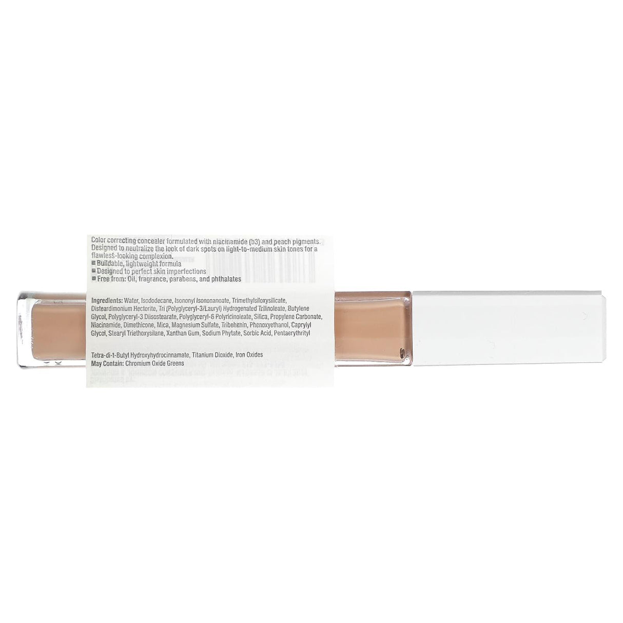 Neutrogena, Clear Coverage Color Correcting Concealer, Peach (Dark Spots), 0.24 fl oz (7.1 ml) - Supply Center USA