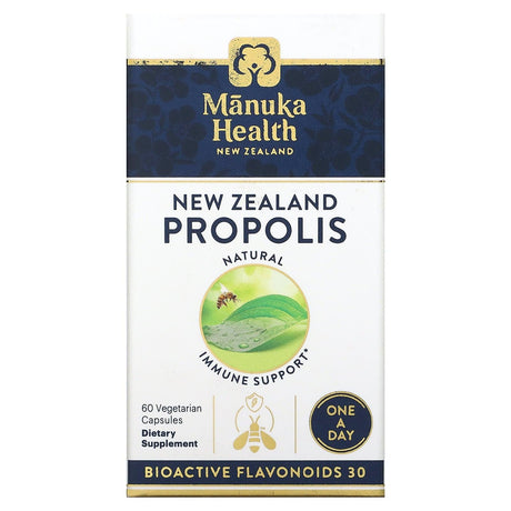 Manuka Health, New Zealand Propolis, 60 Vegetarian Capsules - Supply Center USA