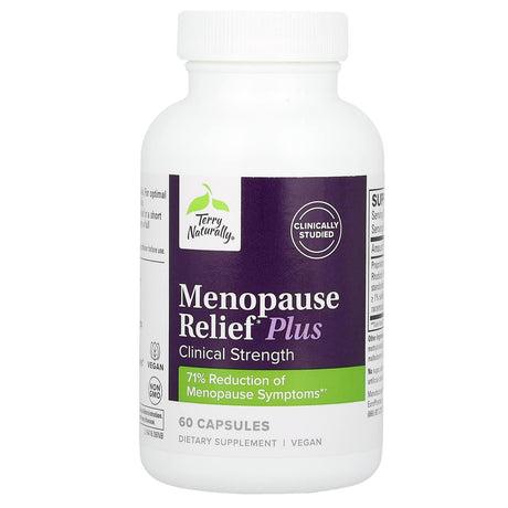 Terry Naturally, Menopause Relief Plus, 60 Capsules - Supply Center USA