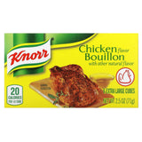 Knorr, Chicken Flavor Bouillon, 6 Extra Large Cubes, 2.5 oz (71 g) - Supply Center USA