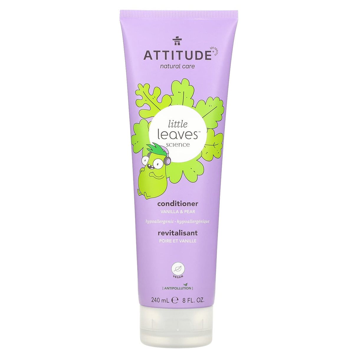 ATTITUDE, Little Leaves Science, Conditioner, Vanilla & Pear, 8 fl oz (240 ml)