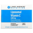 Lake Avenue Nutrition, Liposomal Vitamin C, Unsweetened, 1,000 mg, 30 Packets, 0.2 oz (5.7 ml) Each - Supply Center USA