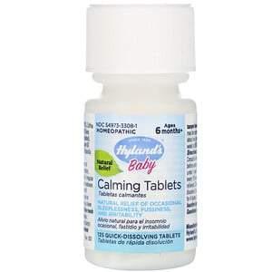 Hyland's, Baby, Calming Tablets, Ages 6 Months+, 125 Quick-Dissolving Tablets - Supply Center USA