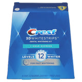 Crest, 3D Whitestrips, Dental Whitening Kit, 1 Hour Express, 20 Strips - Supply Center USA