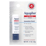 Aquaphor, Lip Repair, Stick, Immediate Relief, Fragrance Free, 1 Stick, .17 oz (4.8 g)