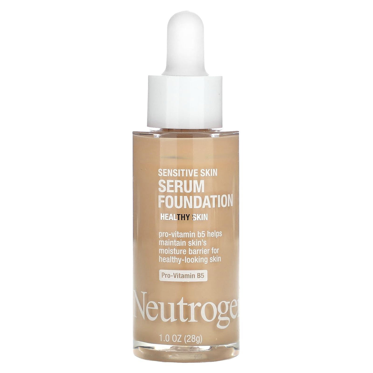 Neutrogena, Sensitive Skin Serum Foundation, Light/Medium 02, 1 oz (28 g) - Supply Center USA