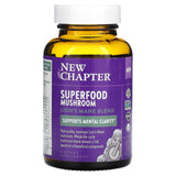 New Chapter, Superfood Mushroom, Lion's Mane Blend, 60 Vegan Capsules - Supply Center USA