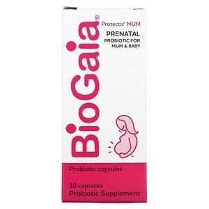 BioGaia, Protectis MUM, Prenatal Probiotic, 30 Capsules - Supply Center USA