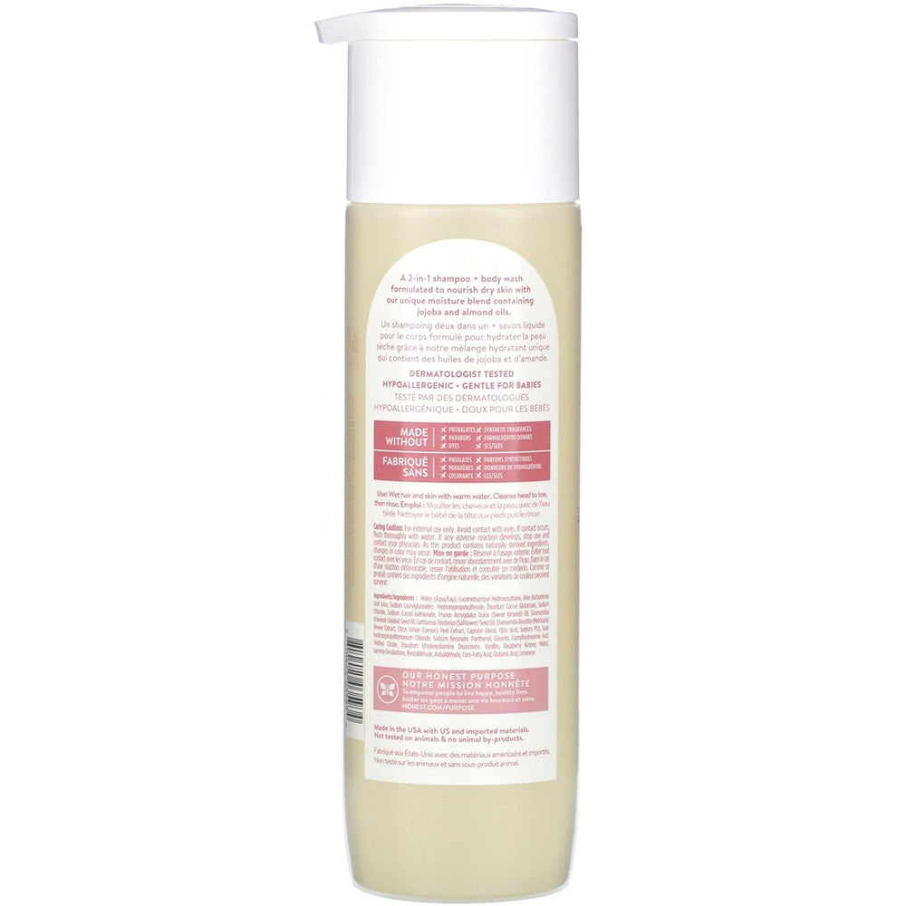 The Honest Company, Gently Nourishing Shampoo + Body Wash, Sweet Almond, 10.0 fl oz (295 ml) - HealthCentralUSA