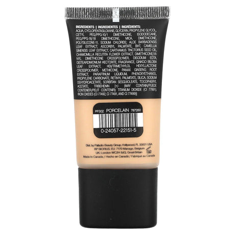 Palladio, Powder Finish Foundation, Porcelain PFS02, 0.91 fl oz (27 ml) - Supply Center USA