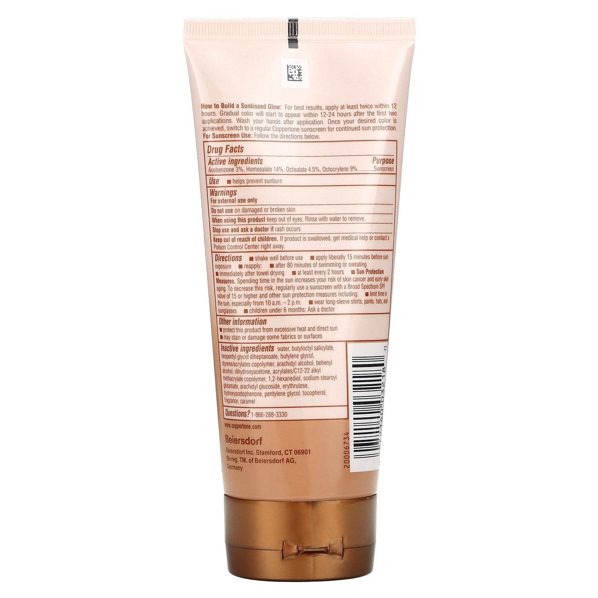 Coppertone, Glow, Protect & Tan, SPF 30, 5 fl oz (148 ml) - Supply Center USA