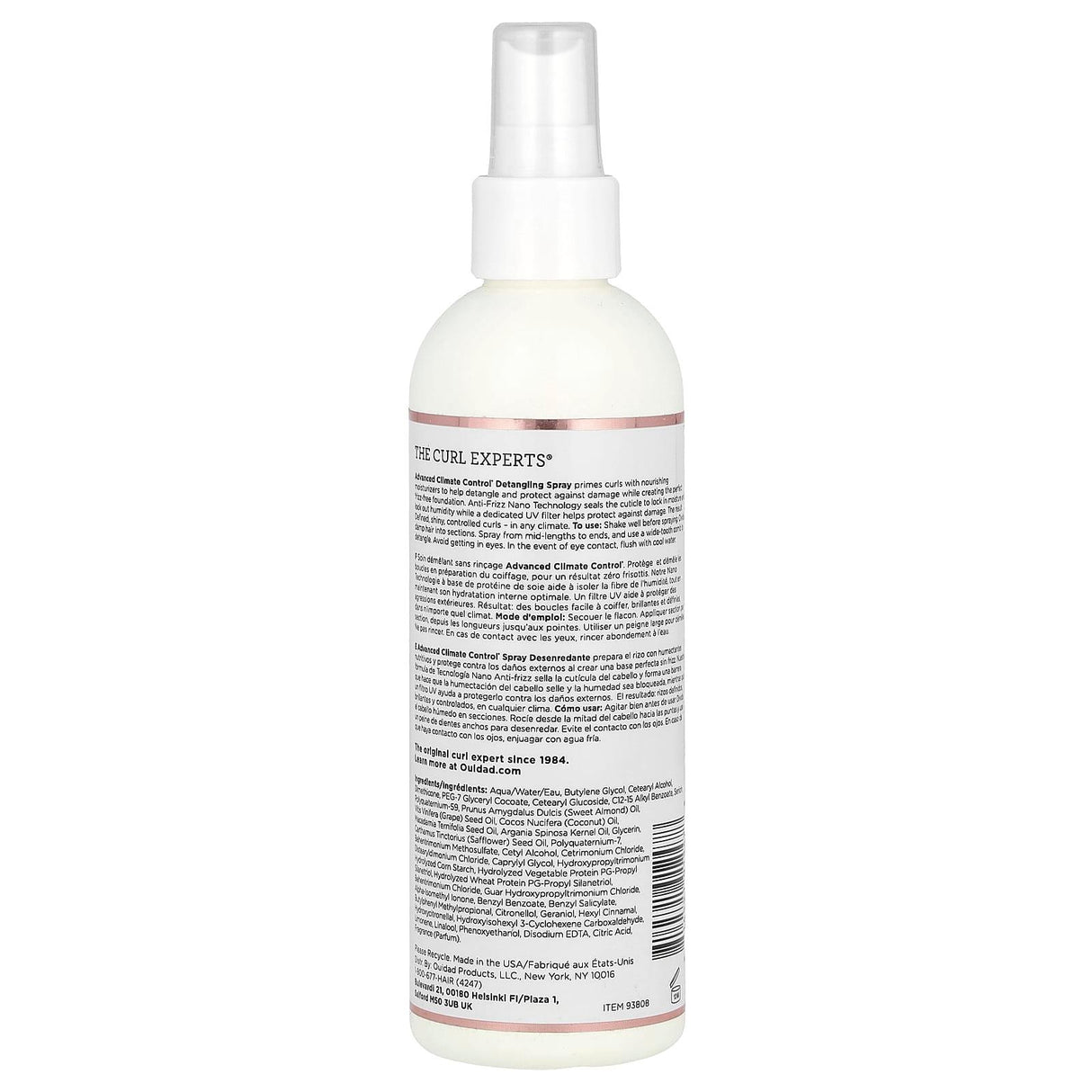 Ouidad, Advanced Climate Control®, Detangling Spray, 8.5 fl oz (250 ml) - Supply Center USA