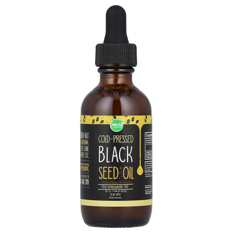 Maju Superfoods, Cold-Press Black Seed Oil , 2 fl oz (60 ml) - Supply Center USA